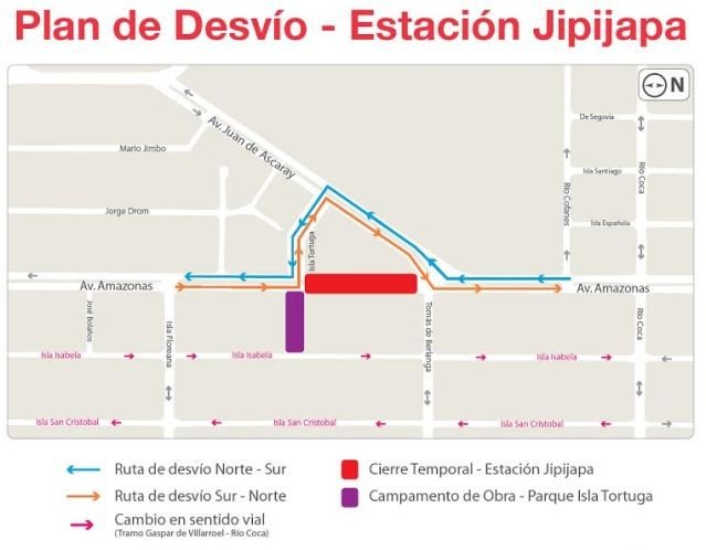 Se inician obras en la Estación Jipijapa del Metro de Quito