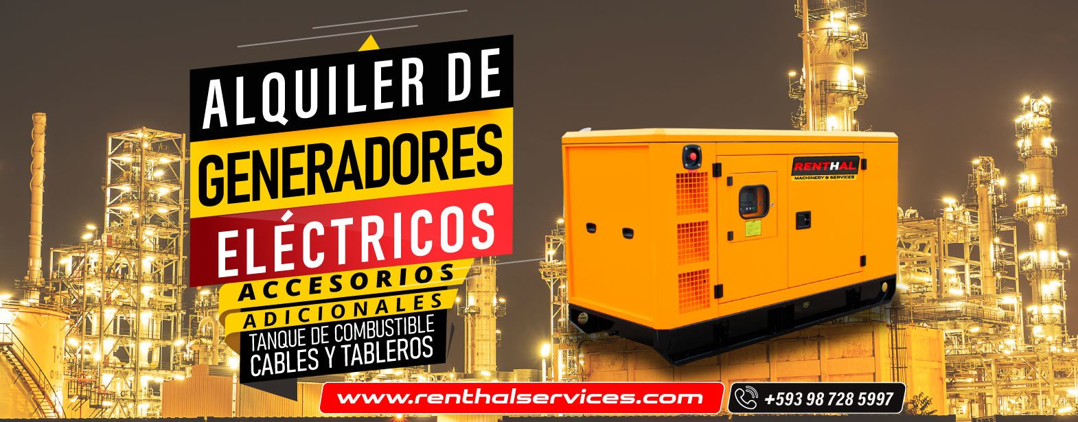 Alquiler de Generadores El&eacute;cricos